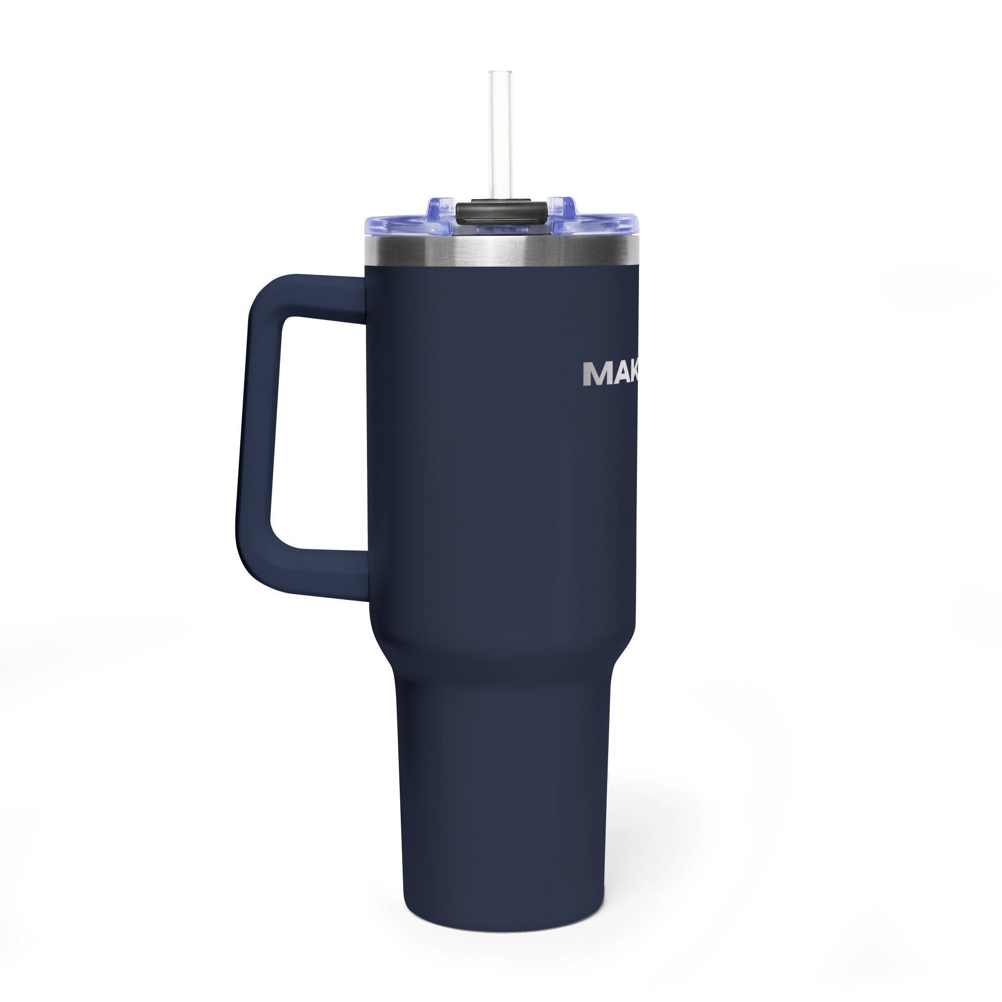 Mug isotherme avec paille 1,2 l