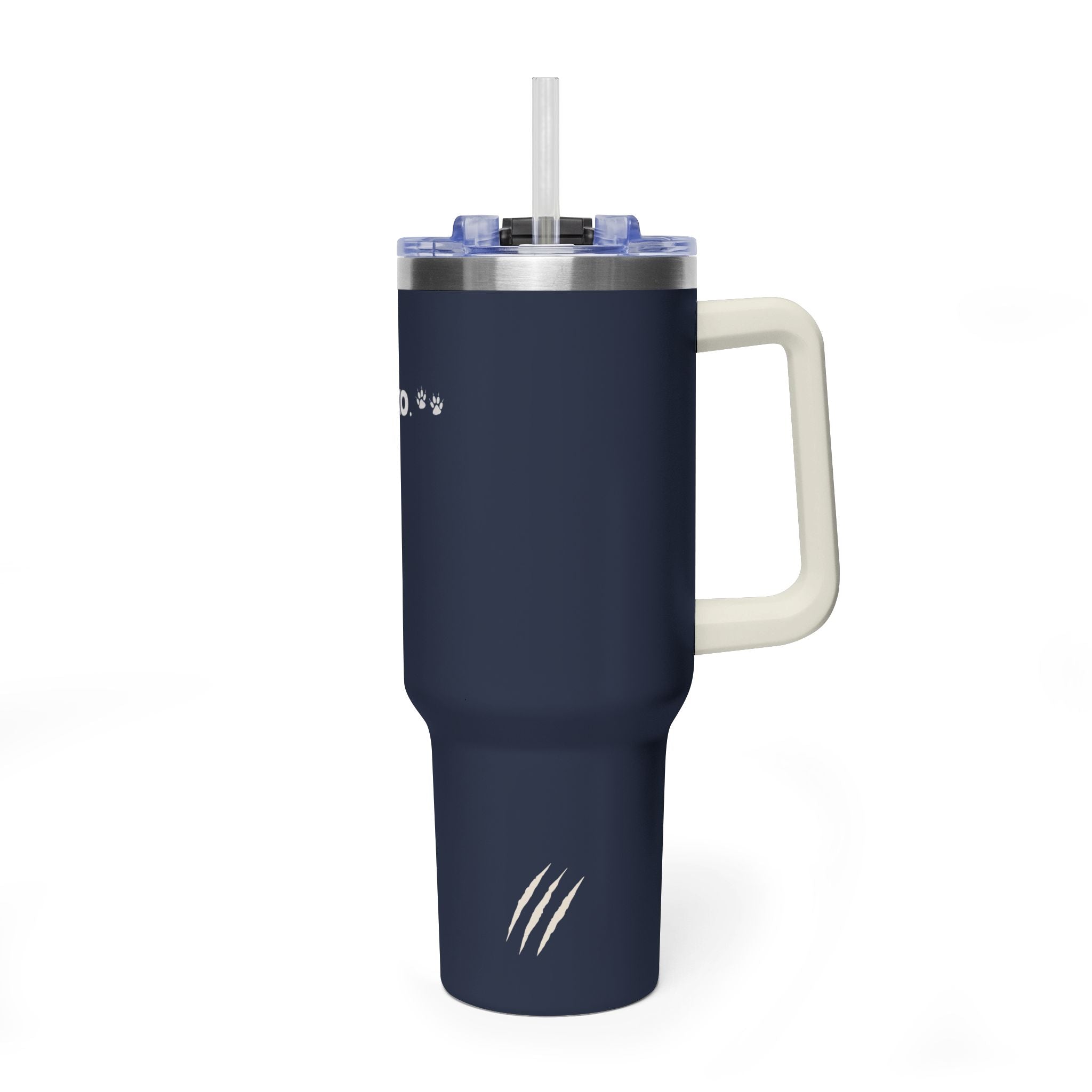 Mug isotherme avec paille 1,2 l